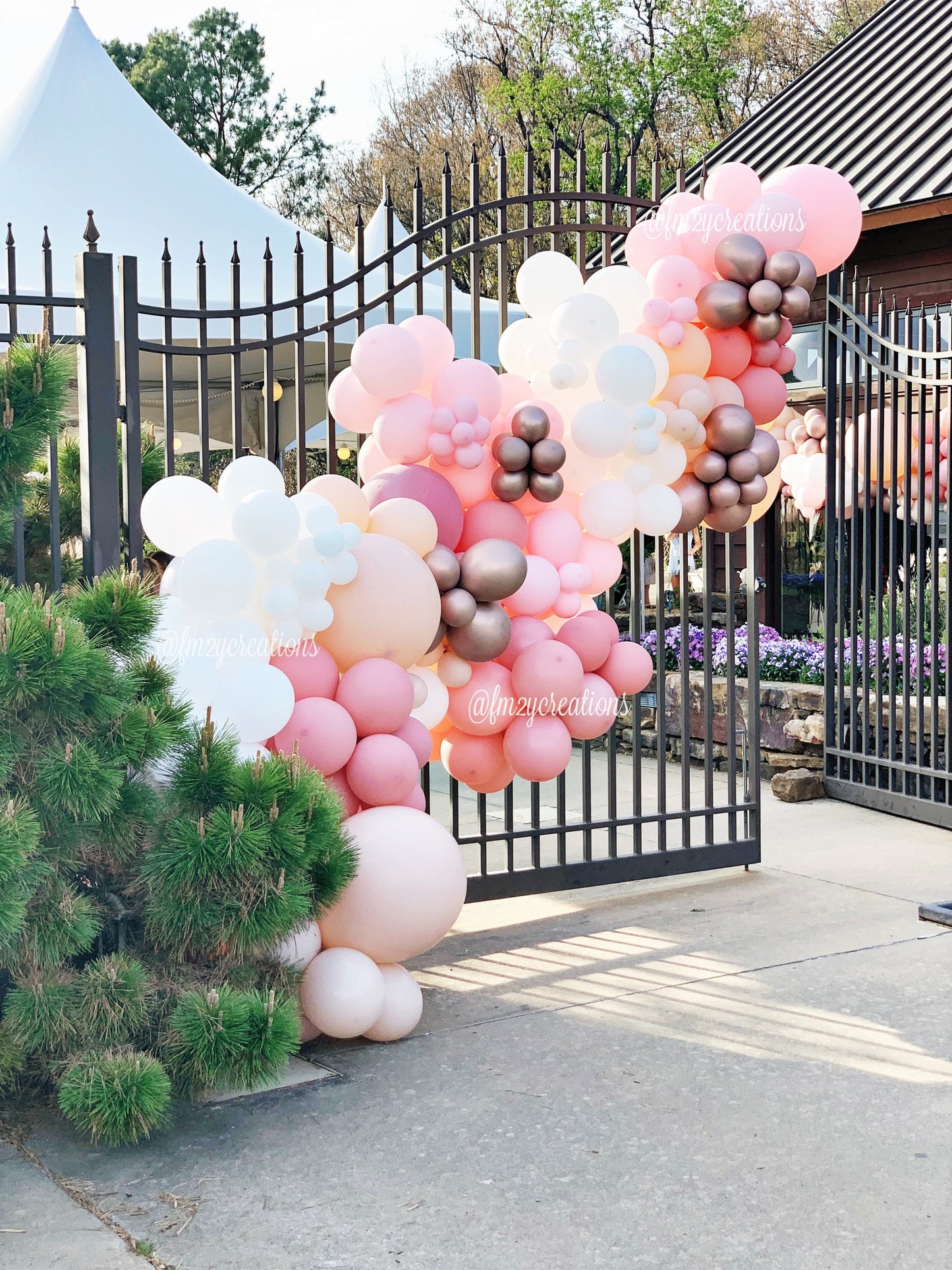 Rosy Elegance Balloon Garland Kit