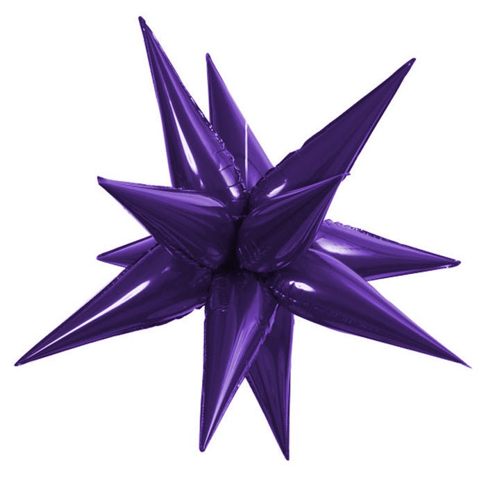 Starburst PURPLE Balloon