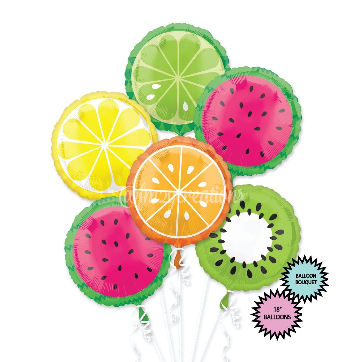 Lemon Balloon | Fruit Balloon 18" LEMON | Tropical Birthday | Main Squeeze Bridal Shower | Baby Shower | Lemonade Party Tutti Fruity Party