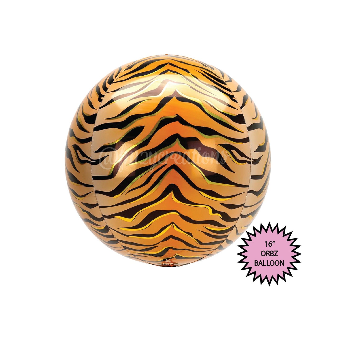 Animal Print Balloon | SAFARI Balloons | Wild One Party Giraffe Tiger Leopard Zebra Snake PRINT Balloons | Jungle Orbz Balloon Jungle Party
