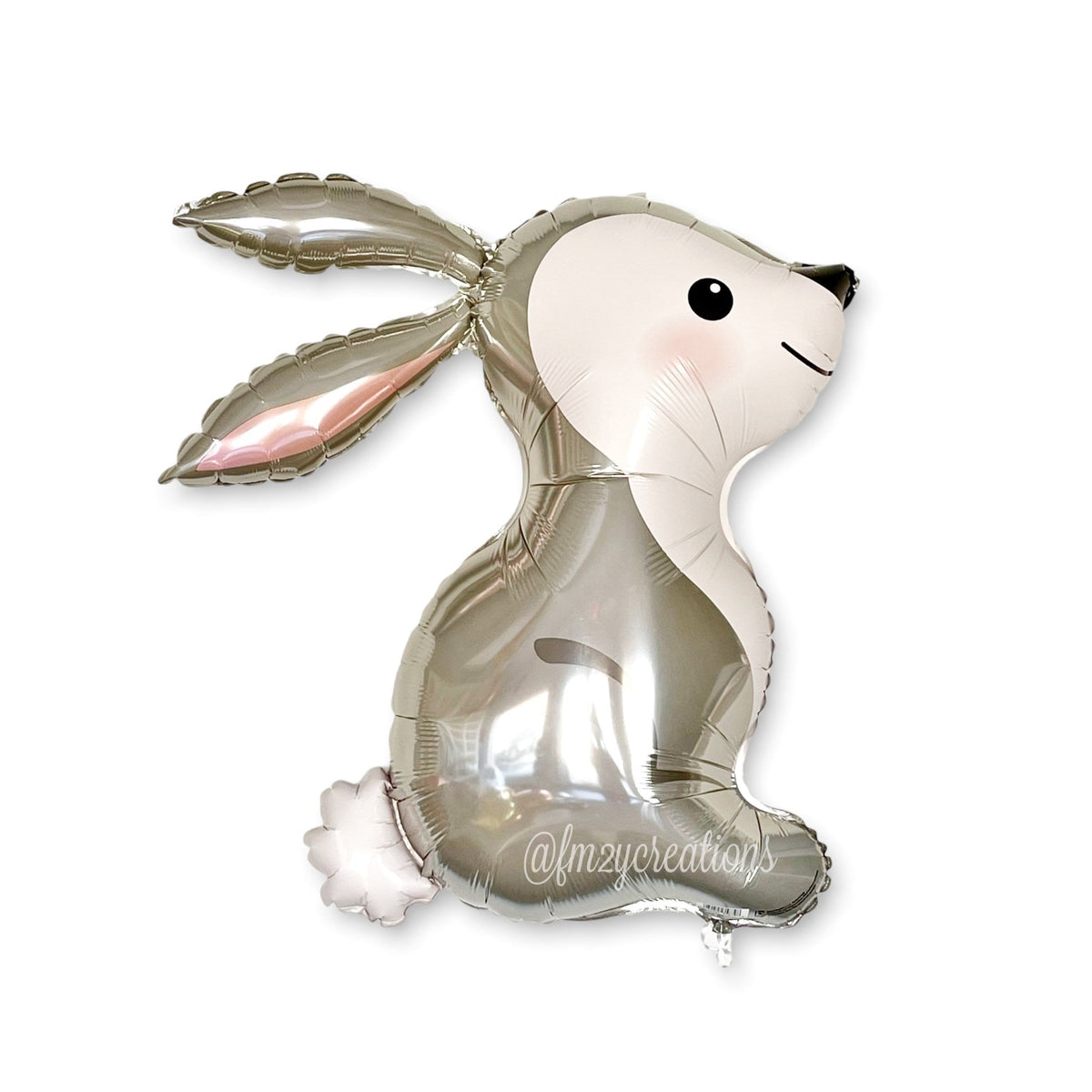 Balloon Inflatable Rabbit Blue Woodland Bunny Rabbit Blue and Silver Balloon Set** – Joyful Party Co.