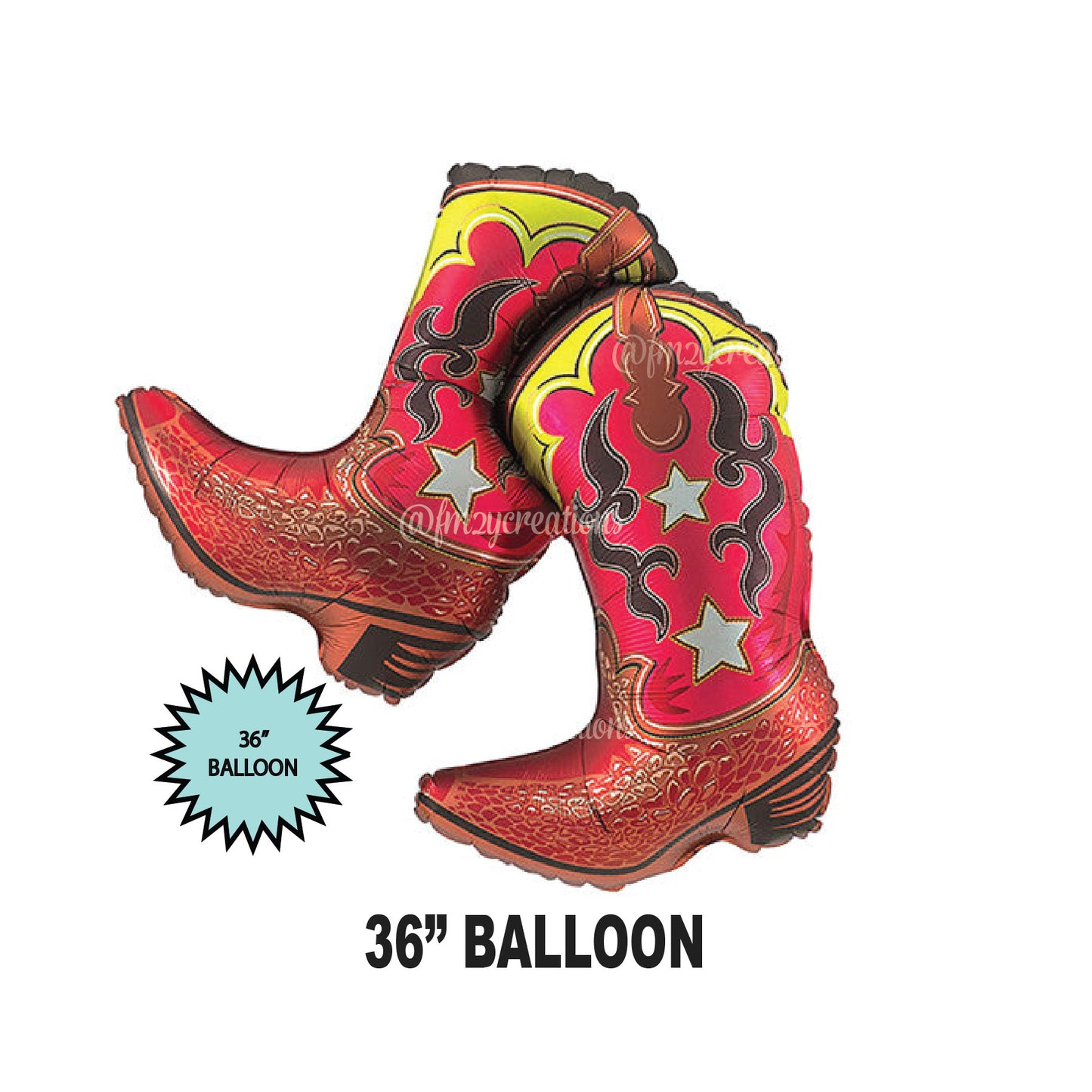 Boot Balloon - Red