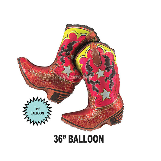 Boot Balloon - Red