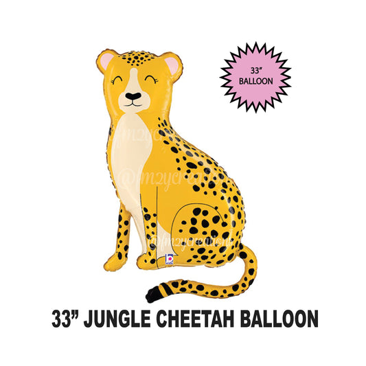 Cheetah Balloon | Cheetah Animal Balloons | Animal Party | Cheetah Animal Print Balloon | Leopard Print Balloon | Two Wild One Leopard Party